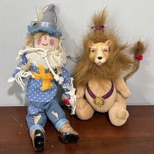 WIZARD OF OZ Smithsonian Institution Lot of 2 Figurines or Ornaments 6"